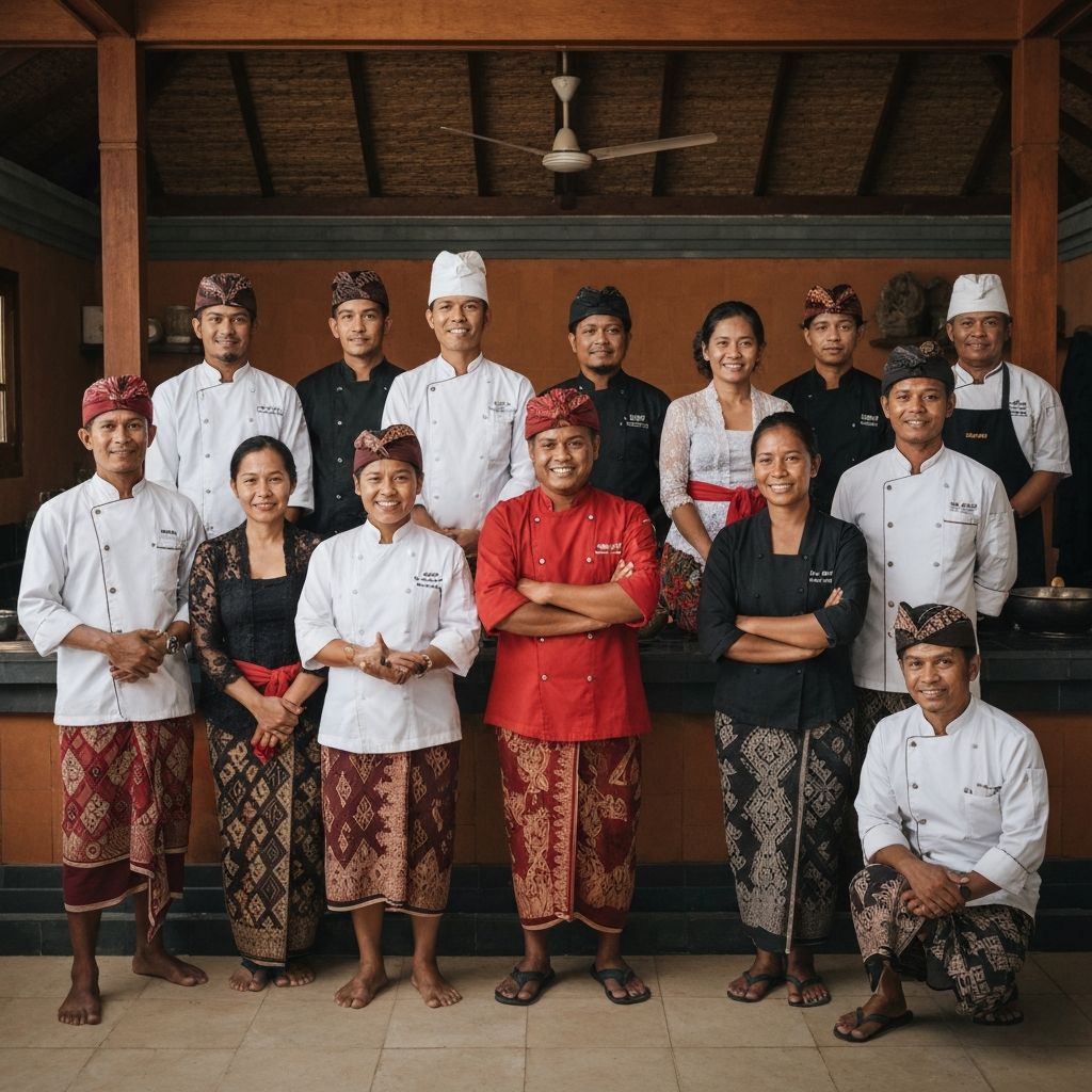 Our team of local chefs and guides